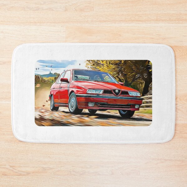 Item preview, Alfa Romeo 33 Cartoon Drawing Action Print designed and sold by Auto-Prints.