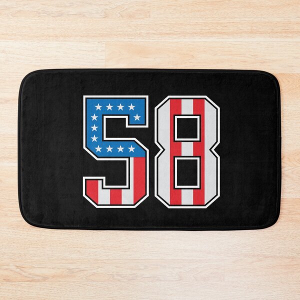 Item preview, 58 American Lucky Number fifty-eight United States Flag designed and sold by Urosek.