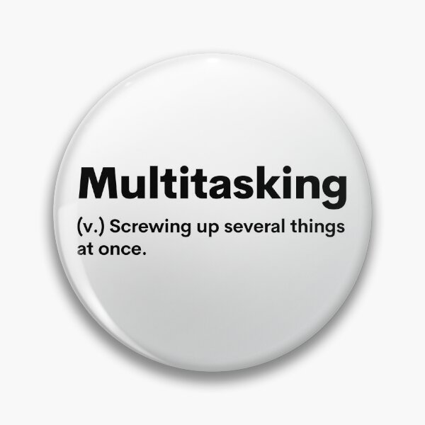 Item preview, Multitasking Definition designed and sold by Valuential.