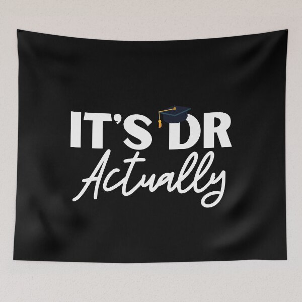 Item preview, PhD Graduation Gift, Its Doctor Actually, PhD Done, Funny PhD Gift   designed and sold by AmazingEcraft.