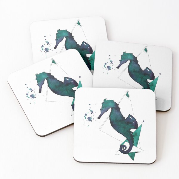 Item preview, Seahorse with bubbles designed and sold by RizZzleee.