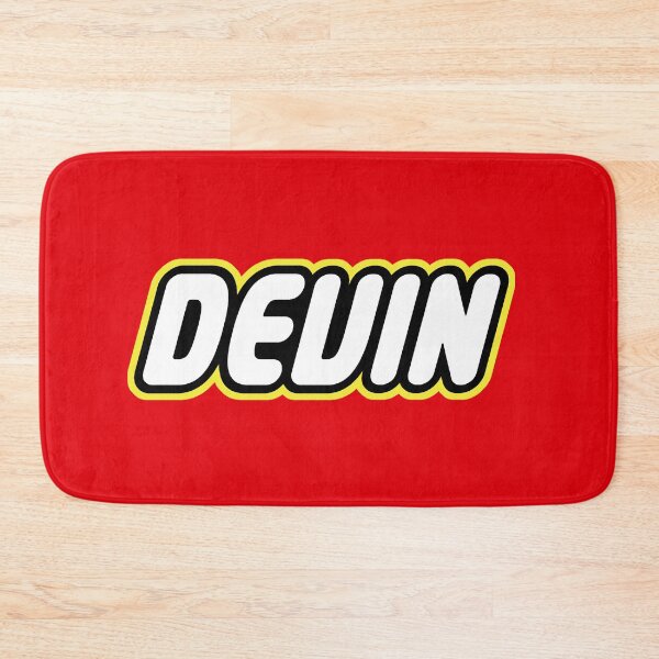 Item preview, Devin Name Gift Funny Bricks Childhood Retro Toy For Devin designed and sold by Urosek.