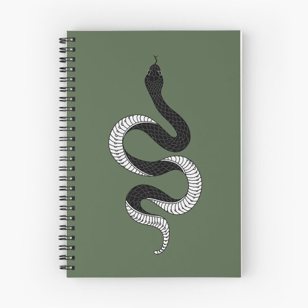 Item preview, Black & White Snake designed and sold by Simone Muller.