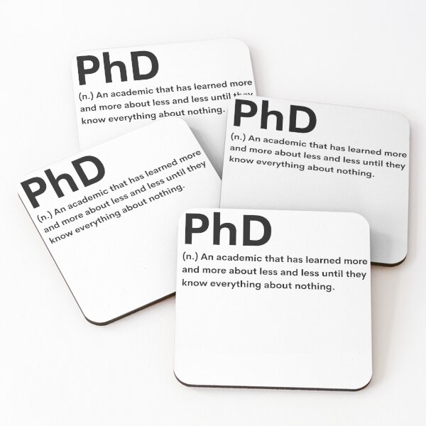 Item preview, Phd Definition designed and sold by Valuential.