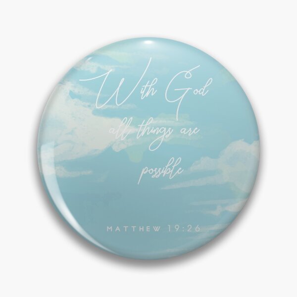Item preview, With God all things are possible designed and sold by della95.