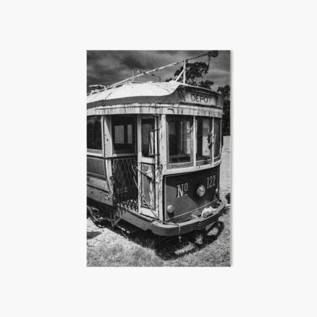 Vintage Tram No. 122 Art Board Print