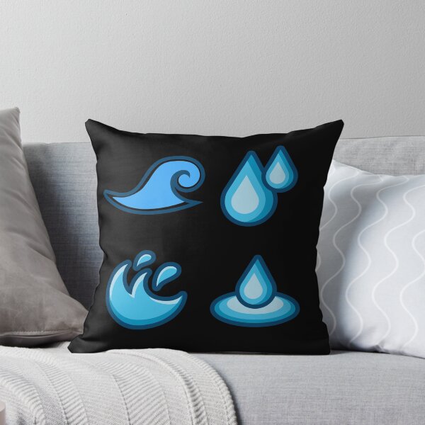 Item preview, water symbols pattern designed and sold by Atleta-Cali.