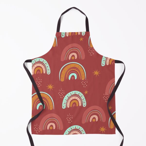 Item preview, rainbow pattern in boho style. designed and sold by burbura.