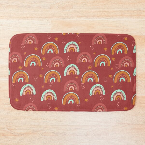 Item preview, rainbow pattern in boho style. designed and sold by burbura.