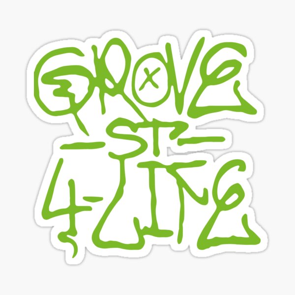 Grove Street 4 Life Stickers | Redbubble
