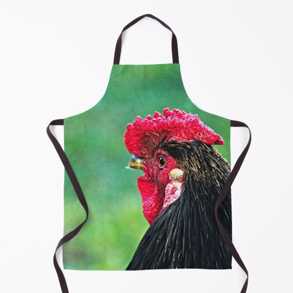 Item preview, Black Rooster Chicken Bird Face Closeup designed and sold by worldways.