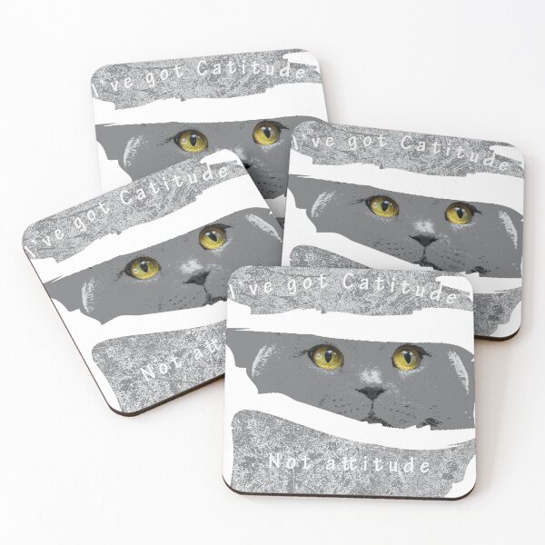 Item preview, Catitude is not an attitude designed and sold by FunkyTowns.