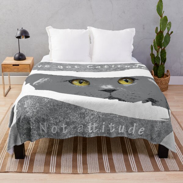 Item preview, Catitude is not an attitude designed and sold by FunkyTowns.