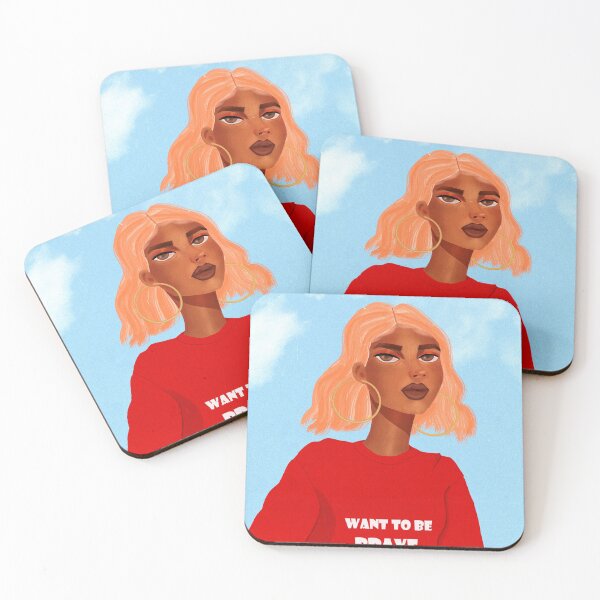 Item preview, Want to be brave designed and sold by Illustrations by Cindi.