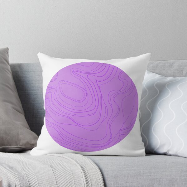 Item preview, Wavy Minimalist Line Art- Purple (No Numbers Version) designed and sold by killjoyfucker.