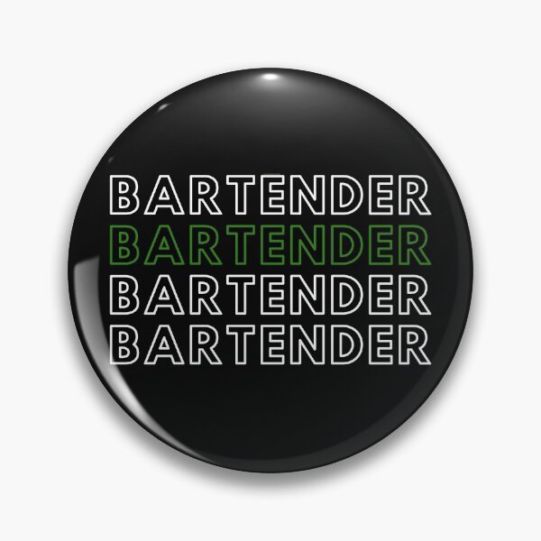 Item preview, Bartender (green) designed and sold by trialsanderrors.