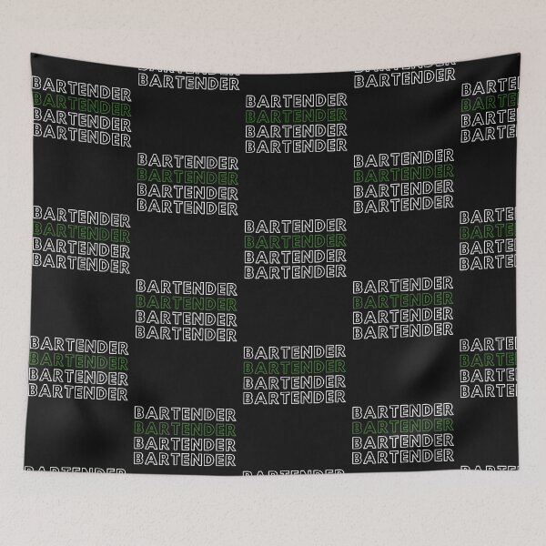 Item preview, Bartender (green) designed and sold by trialsanderrors.