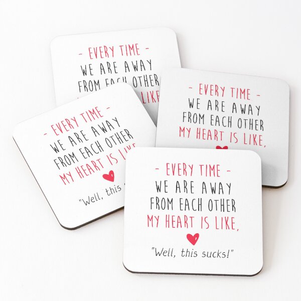Item preview, Every Time We Are Away From Each Other - Long Distance Relationship designed and sold by T-shirt For You.