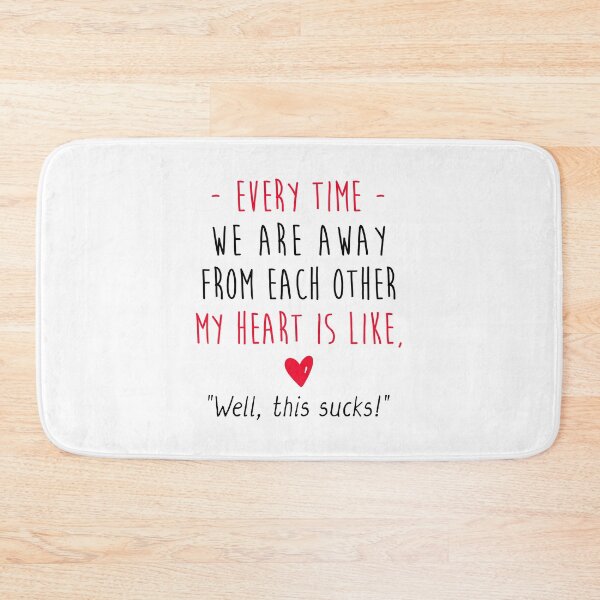 Item preview, Every Time We Are Away From Each Other - Long Distance Relationship designed and sold by T-shirt For You.