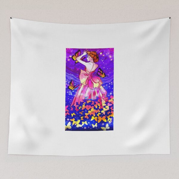 Item preview, beautiful angel girl with butterfly and flower designed and sold by Rathod Nirav.
