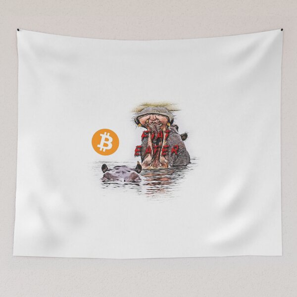 Item preview, Bitcoin the FIAT eater beast! designed and sold by hench89.