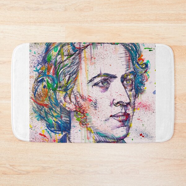 Item preview, FREDERIC CHOPIN - watercolor and ink portrait designed and sold by lautir.
