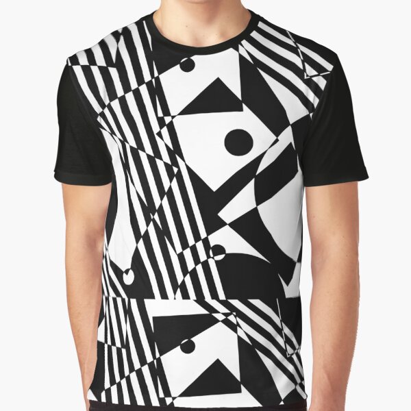 Vista previa del artículo con la obra «Gestalt blanco y negro», diseñado y vendido por LeChardonneret.
