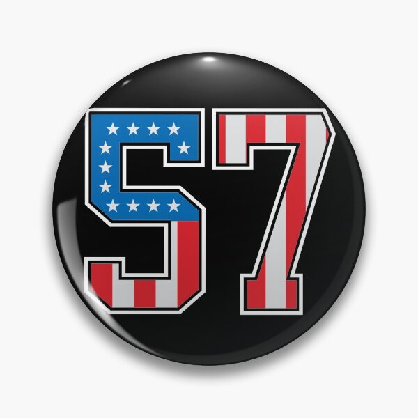 Item preview, 57 American Lucky Number fifty-seven United States Flag designed and sold by Urosek.