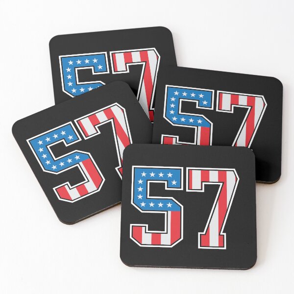 Item preview, 57 American Lucky Number fifty-seven United States Flag designed and sold by Urosek.