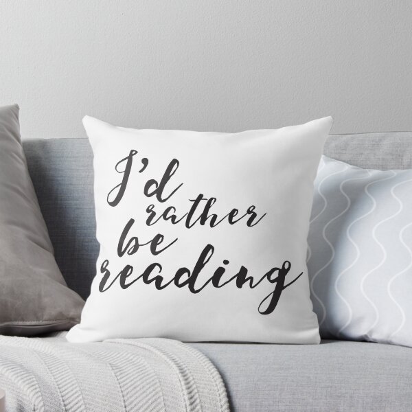Item preview, I'd Rather Be Reading designed and sold by rubywrendesigns.
