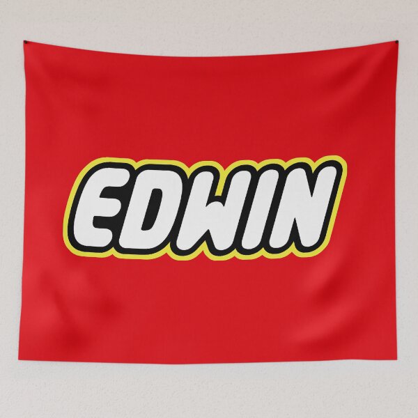 Item preview, Edwin Name Gift Funny Bricks Childhood Retro Toy For Edwin designed and sold by Urosek.