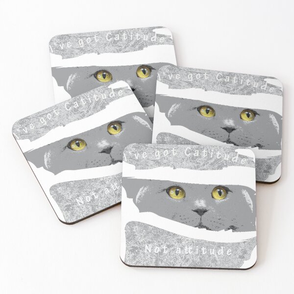 Item preview, Catitude is not an attitude designed and sold by FunkyTowns.