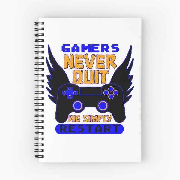Item preview, Gamers never quit we simply restart designed and sold by PeDaNi.