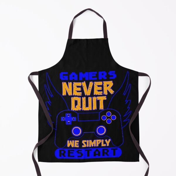 Item preview, Gamers never quit we simply restart designed and sold by PeDaNi.
