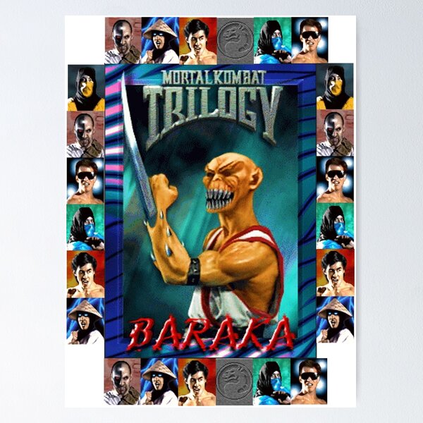 Baraka Mortal Kombat - Collection of heroes of the cult game and movie Mortal  Kombat