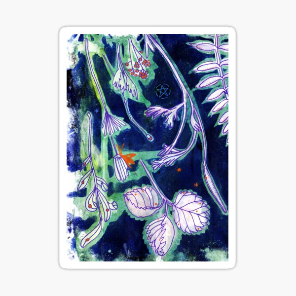 Magical plants Sticker