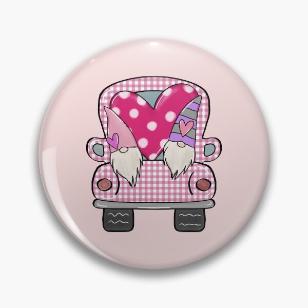Item preview, LOVE HEART TRUCK GNOME designed and sold by JavierShih.