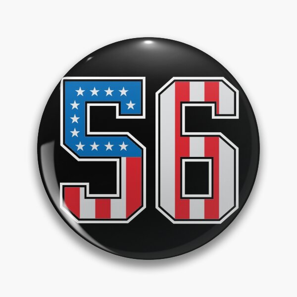 Item preview, 56 American Lucky Number fifty-six United States Flag designed and sold by Urosek.