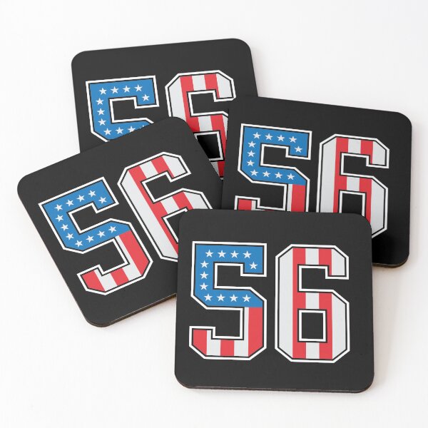 Item preview, 56 American Lucky Number fifty-six United States Flag designed and sold by Urosek.