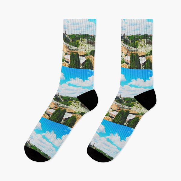Item preview, The Old Fortress on a bright summer day, Kamenets-Podolsky, Ukraine  designed and sold by helenkaiy.