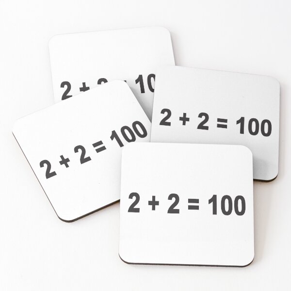 Item preview, 2 + 2 = 100 designed and sold by Montrepeneuer.