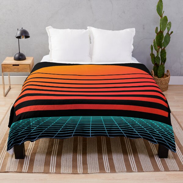 Item preview, Minimal Nostalgia Sunset Synthwave designed and sold by MaiZephyr.