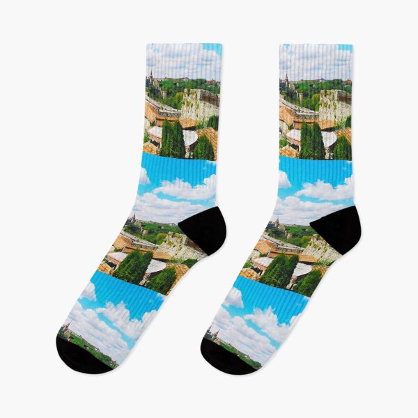 Item preview, The Old Fortress on a bright summer day, Kamenets-Podolsky, Ukraine  designed and sold by helenkaiy.