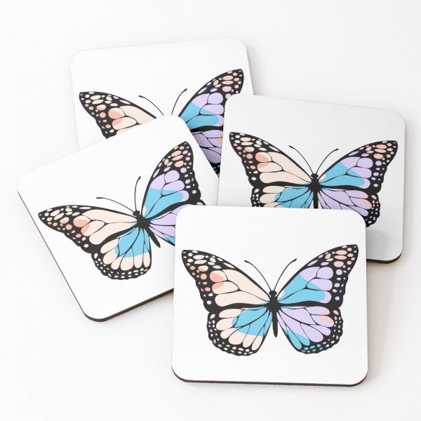 Item preview, Softcore pastel butterfly  designed and sold by Cosmic Detour .