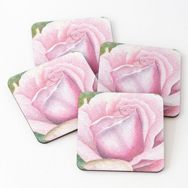 Item preview, Pink Rose Watercolour designed and sold by Koiartsandus.