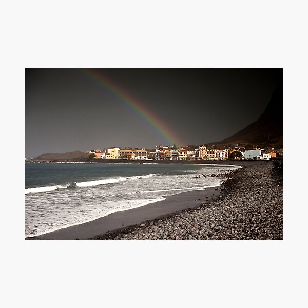 Item preview, Rainbow in the Valle Gran Rey, La Gomera designed and sold by reisefoto.
