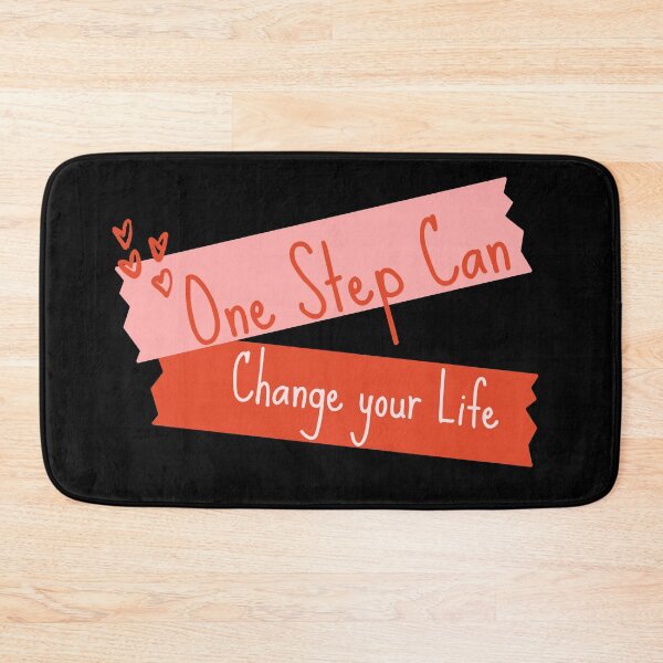 Item preview, One Step Can Change Your Life –Kind Words-- designed and sold by TheShahinDesign.