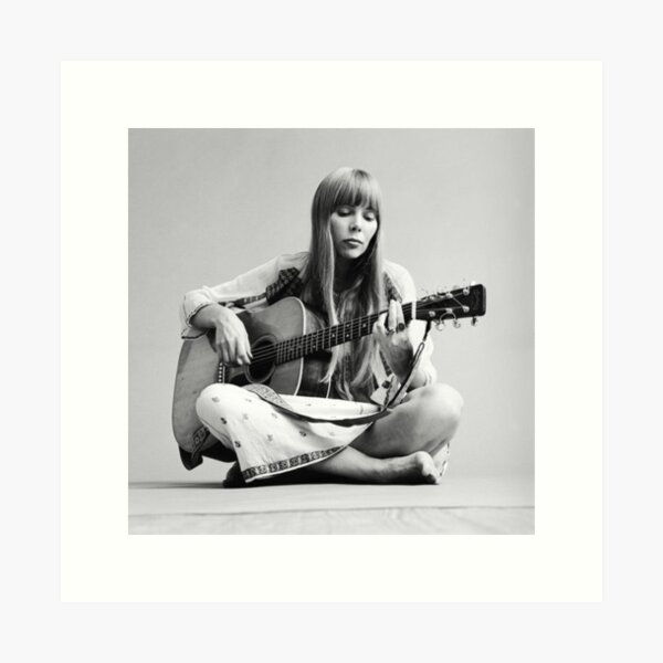 Beautifull Musician Bw Art Print