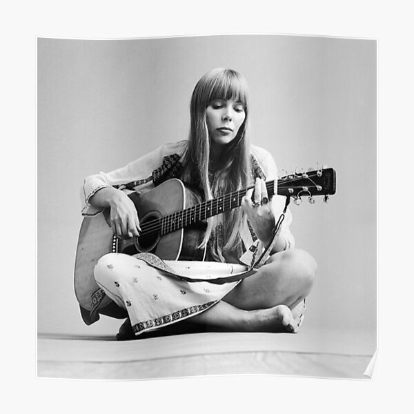 Beautifull Musician Bw Poster