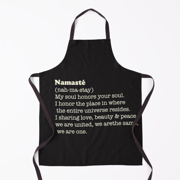 Item preview, namaste black dictionary meaning bohemian chic vocabulary and spiritual quotes vintage designed and sold by Spirit-Art.